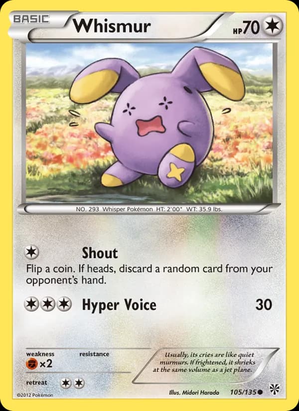Whismur 105/135, Plasma Storm
