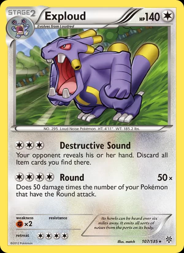 Exploud 107/135, Plasma Storm