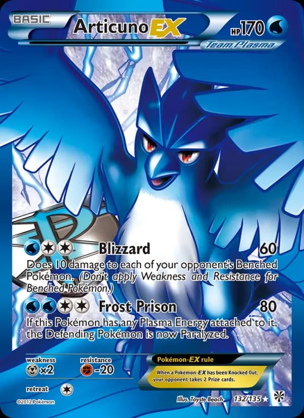 Articuno-EX 132/135, Plasma Storm