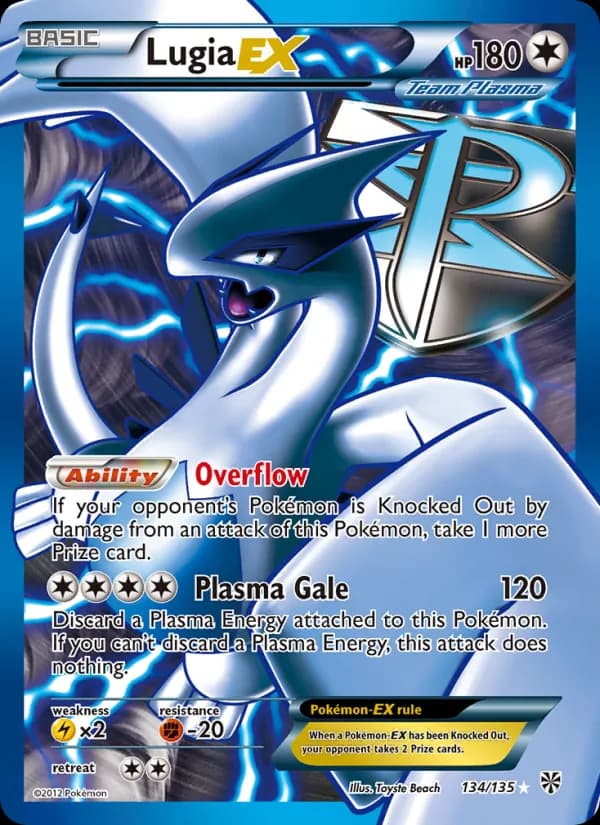 Lugia-EX 134/135, Plasma Storm