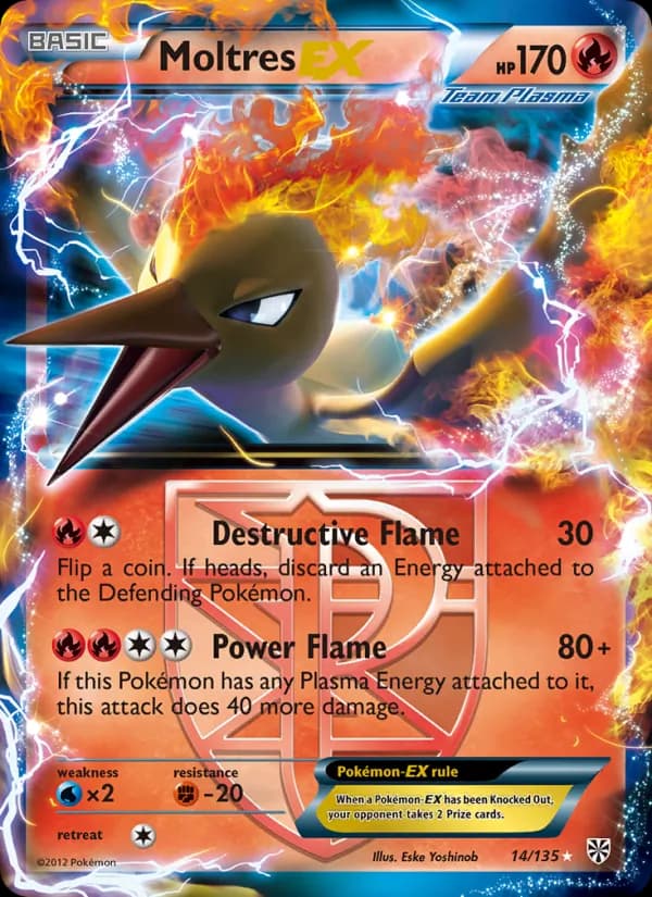 Moltres-EX 14/135, Plasma Storm