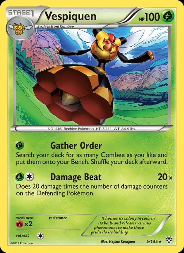 Vespiquen 5/135, Plasma Storm