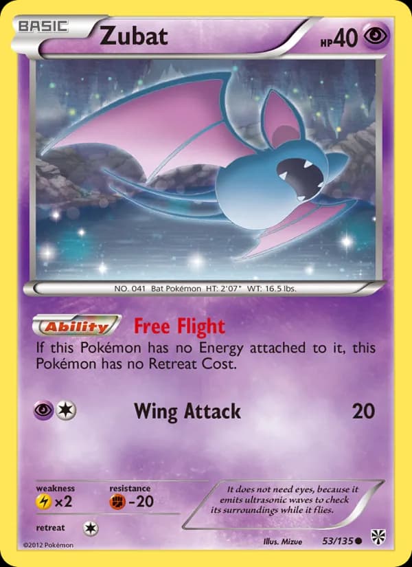 Zubat 53/135, Plasma Storm