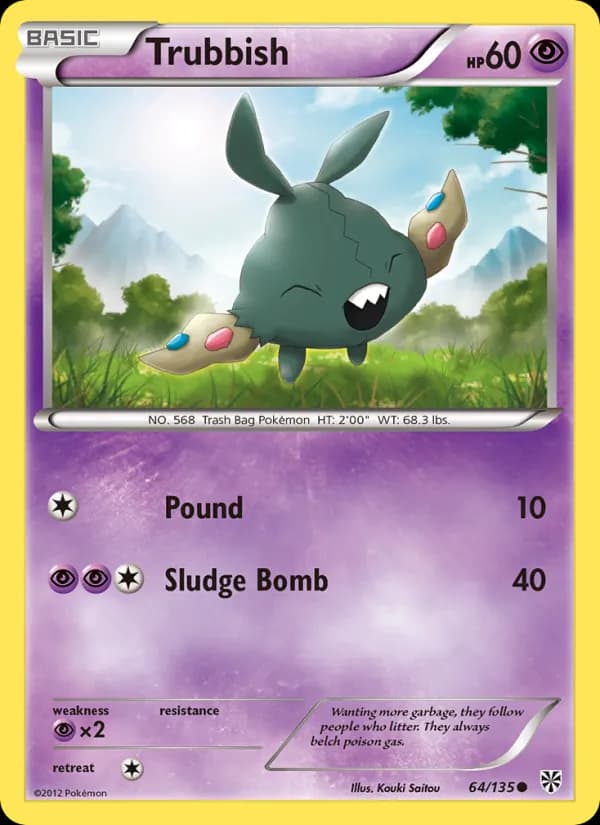 Trubbish 64/135, Plasma Storm