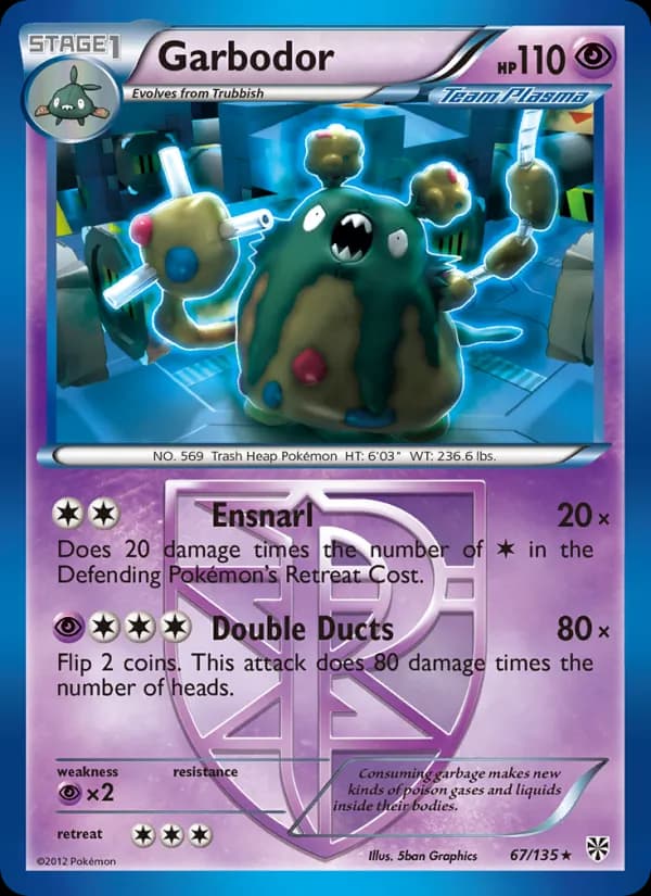 Garbodor 67/135, Plasma Storm