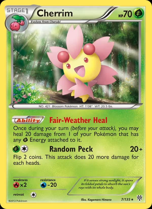 Cherrim 7/135, Plasma Storm
