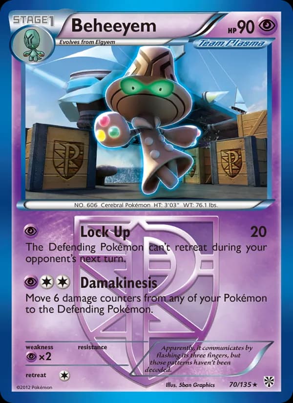 Beheeyem 70/135, Plasma Storm