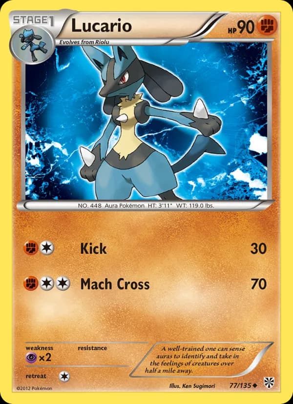Lucario 77/135, Plasma Storm