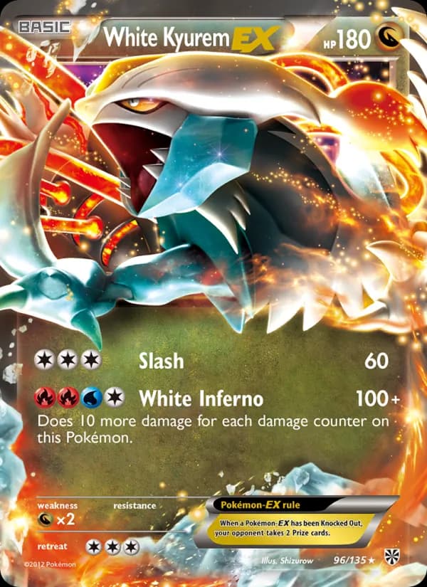 White Kyurem-EX 96/135, Plasma Storm