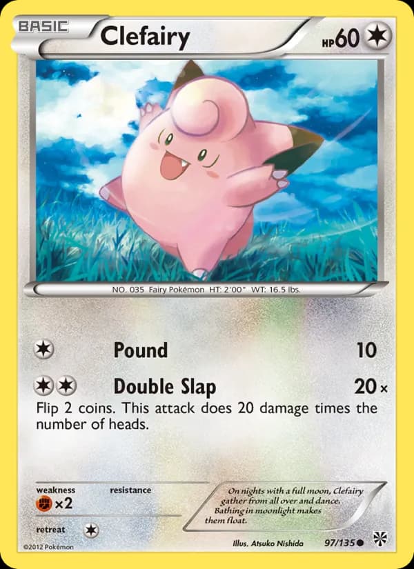 Clefairy 97/135, Plasma Storm