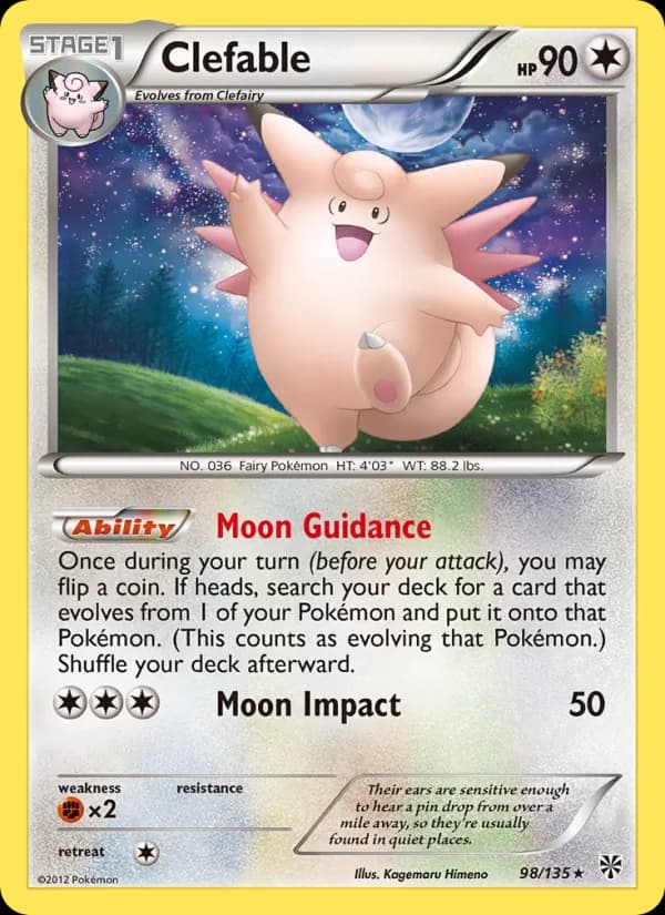 Clefable 98/135, Plasma Storm