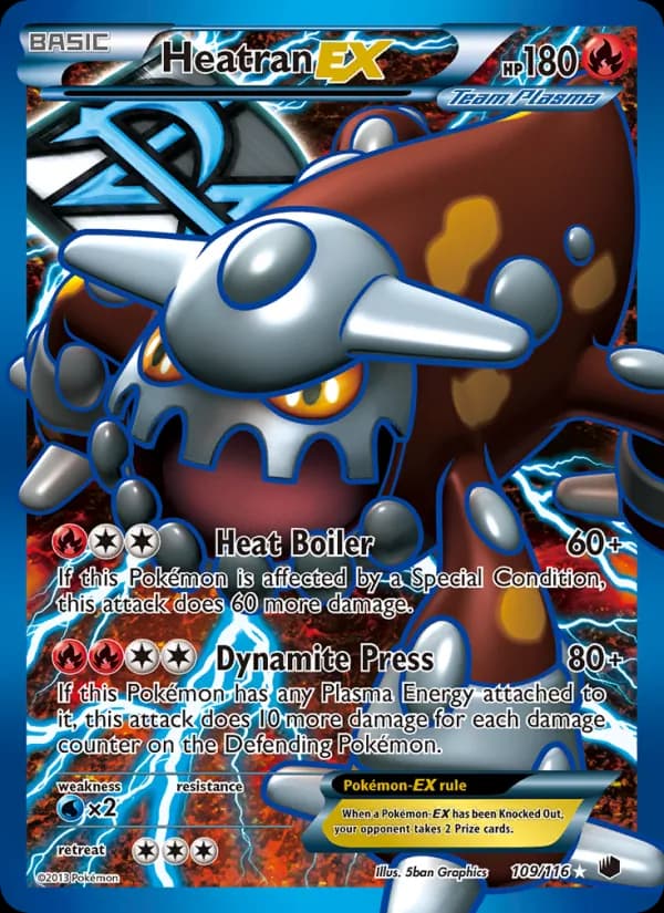 Heatran-EX 109/116, Plasma Freeze