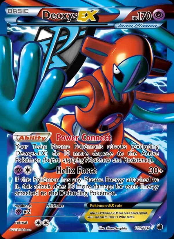 Deoxys-EX 111/116, Plasma Freeze