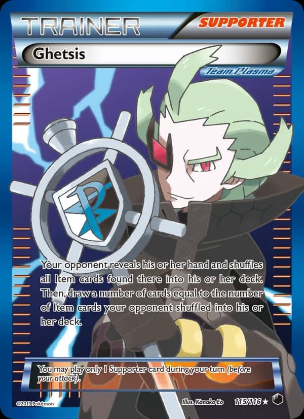 Ghetsis 115/116, Plasma Freeze