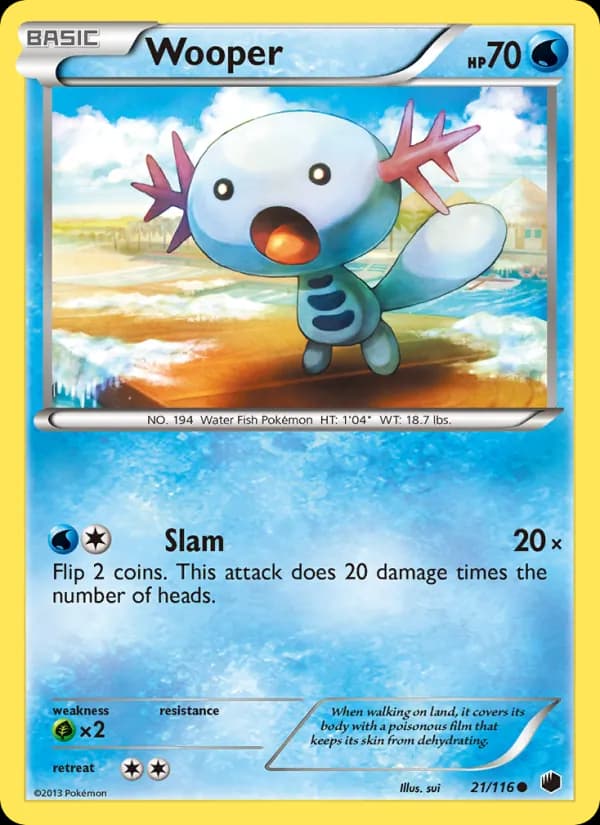 Wooper 21/116, Plasma Freeze