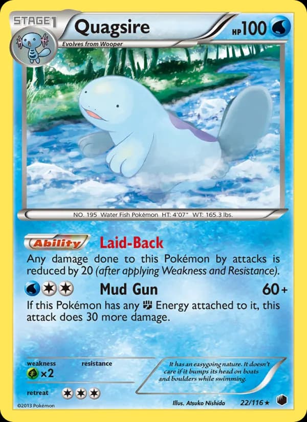 Quagsire 22/116, Plasma Freeze