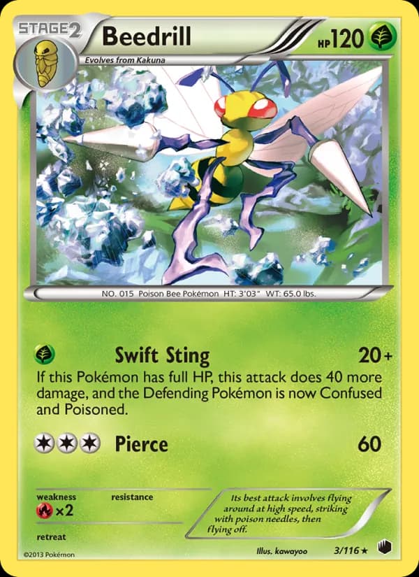 Beedrill 3/116, Plasma Freeze