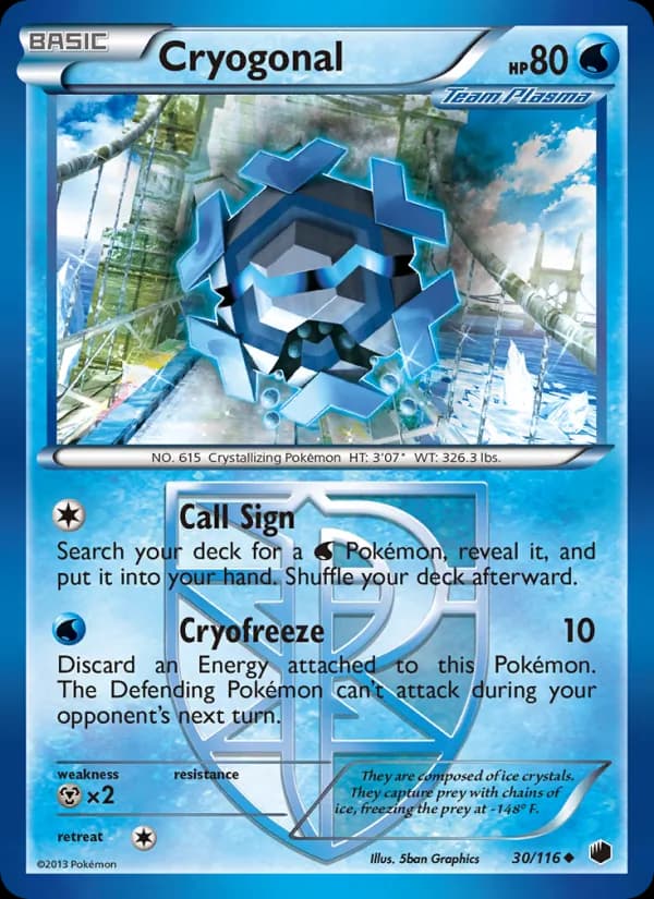 Cryogonal 30/116, Plasma Freeze