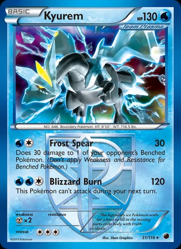Kyurem 31/116, Plasma Freeze