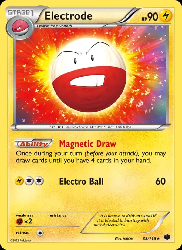 Electrode 33/116, Plasma Freeze