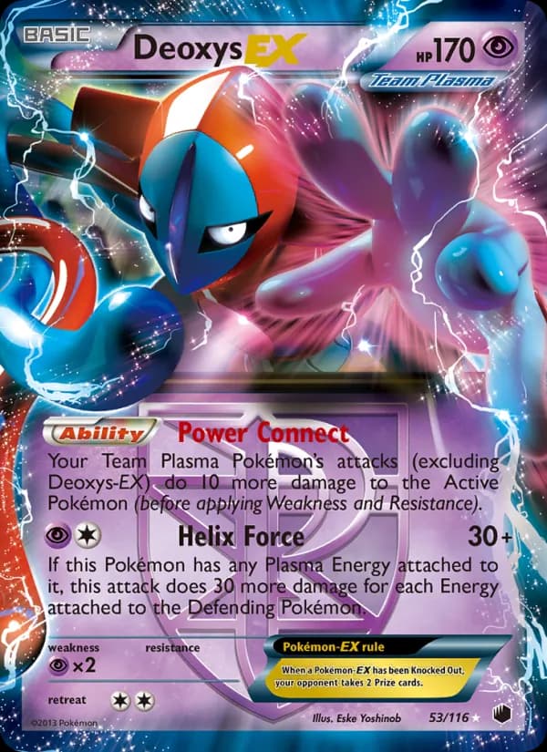Deoxys-EX 53/116, Plasma Freeze