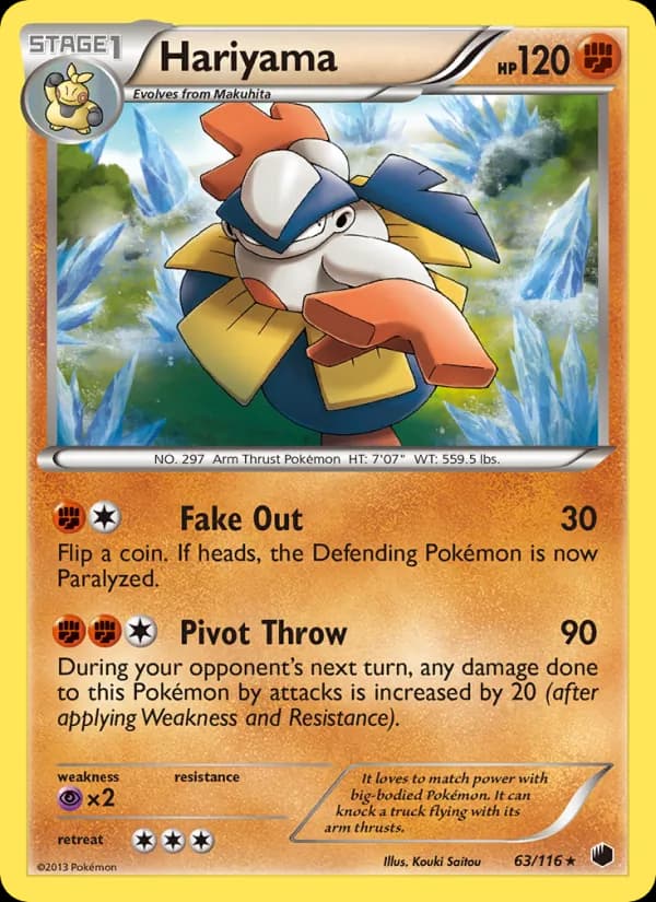 Hariyama 63/116, Plasma Freeze