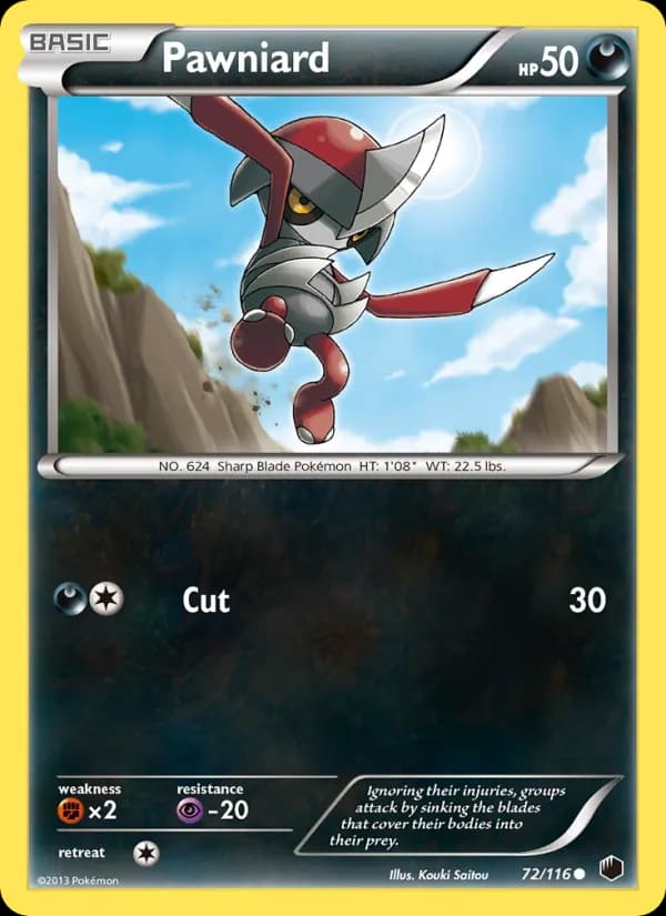 Pawniard 72/116, Plasma Freeze