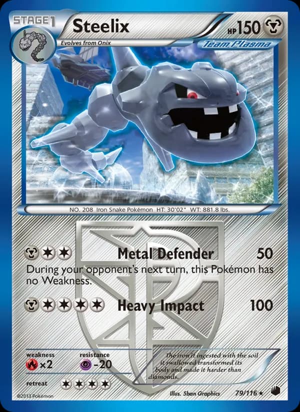 Steelix 79/116, Plasma Freeze