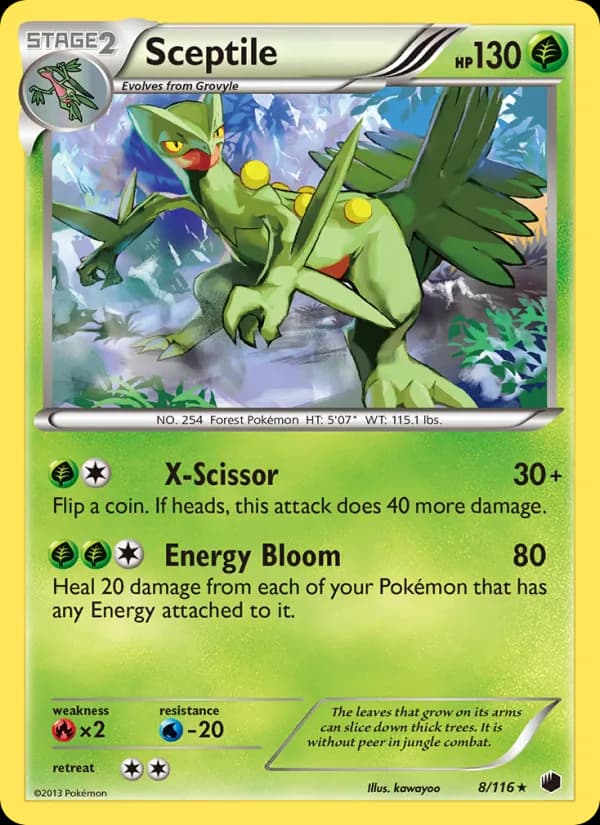 Sceptile 8/116, Plasma Freeze