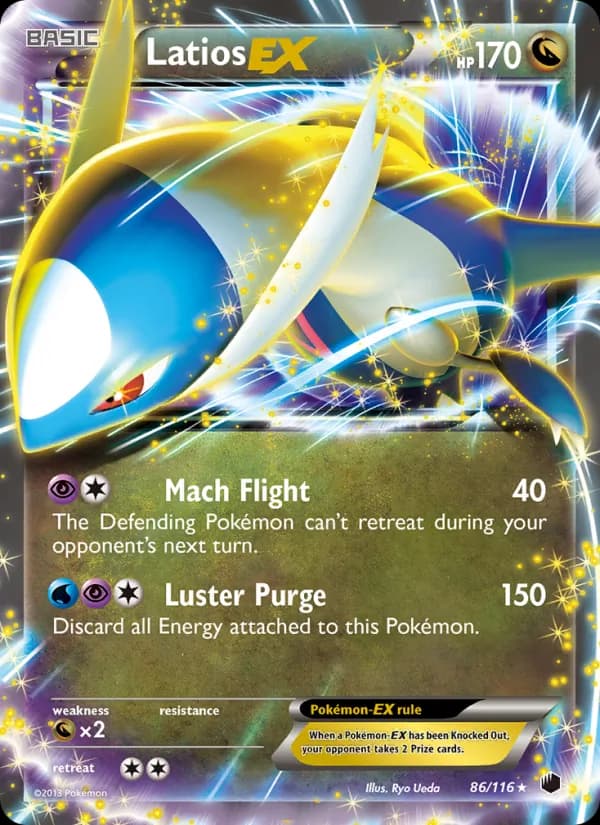 Latios-EX 86/116, Plasma Freeze