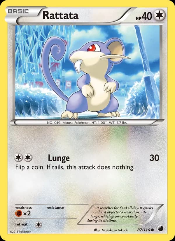 Rattata 87/116, Plasma Freeze