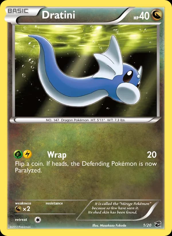Dratini 1/20, Dragon Vault