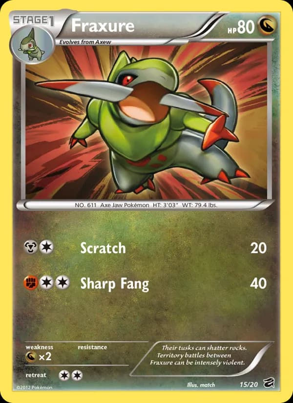 Fraxure 15/20, Dragon Vault