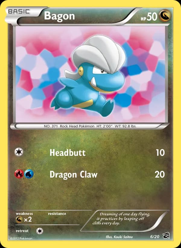 Bagon 6/20, Dragon Vault