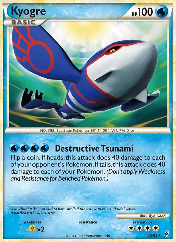 Kyogre 12/95, Call of Legends