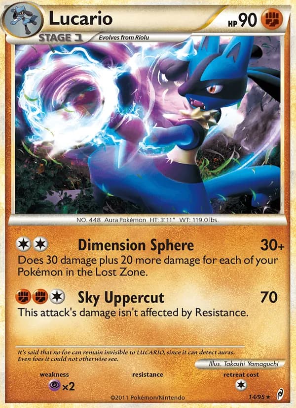 Lucario 14/95, Call of Legends