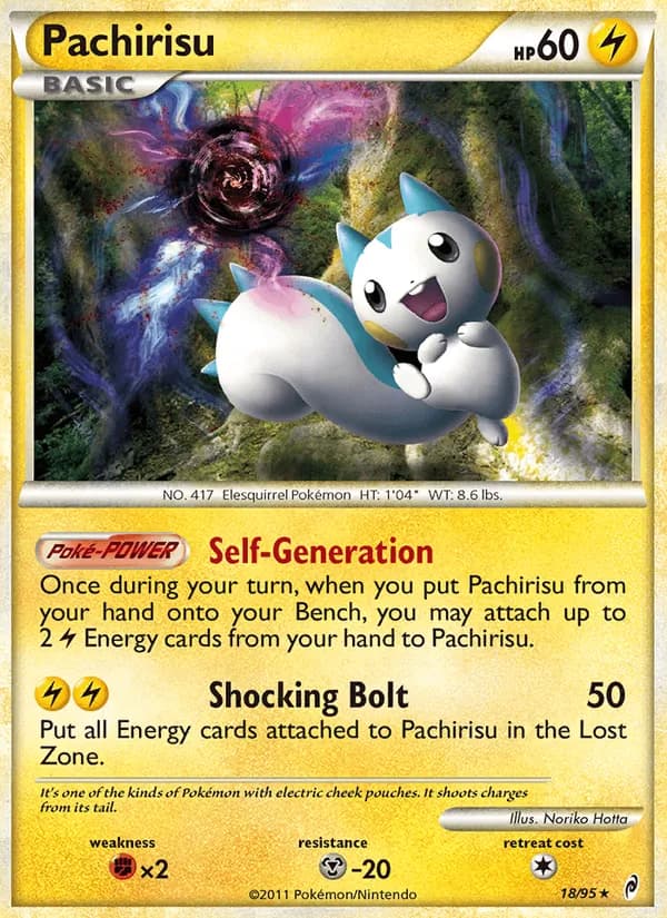 Pachirisu 18/95, Call of Legends