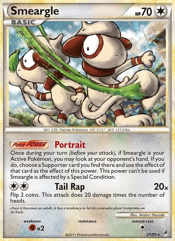 Smeargle 21/95, Call of Legends
