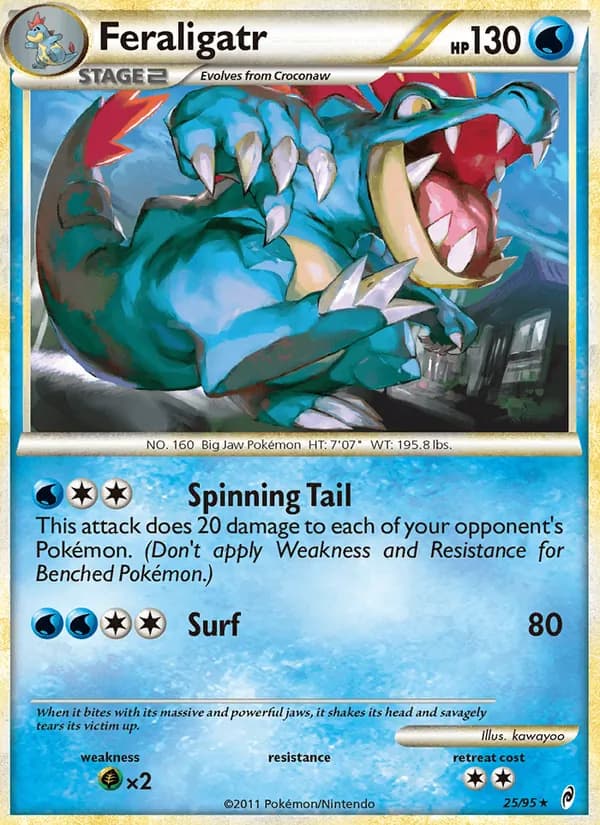 Feraligatr 25/95, Call of Legends