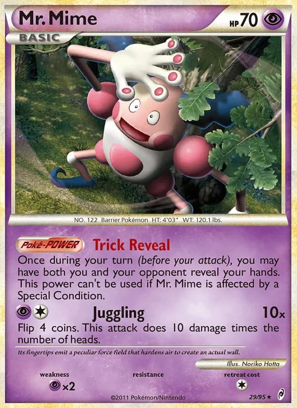 Mr. Mime 29/95, Call of Legends