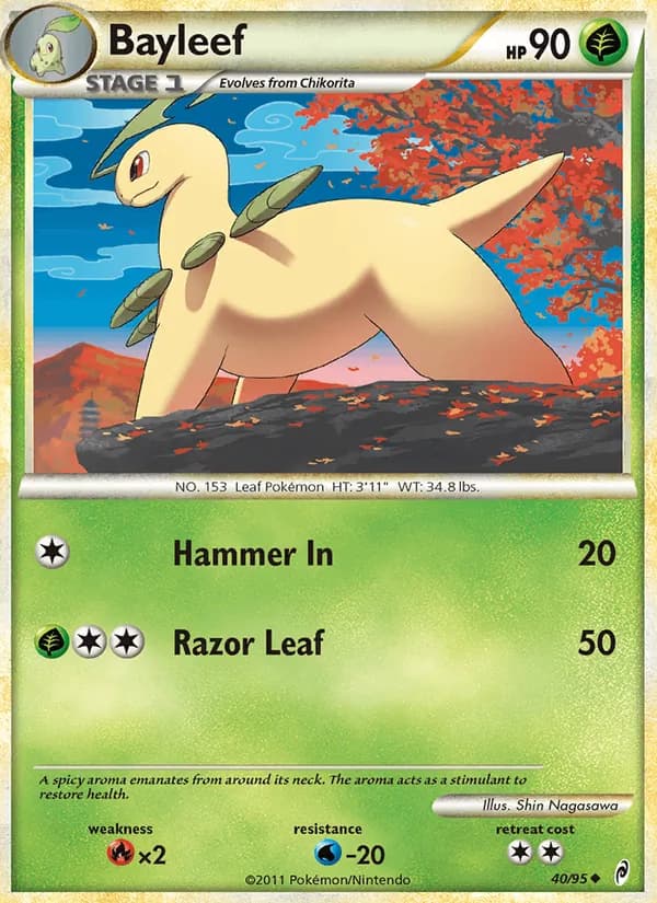 Bayleef 40/95, Call of Legends