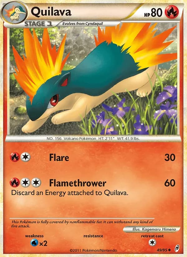 Quilava 49/95, Call of Legends