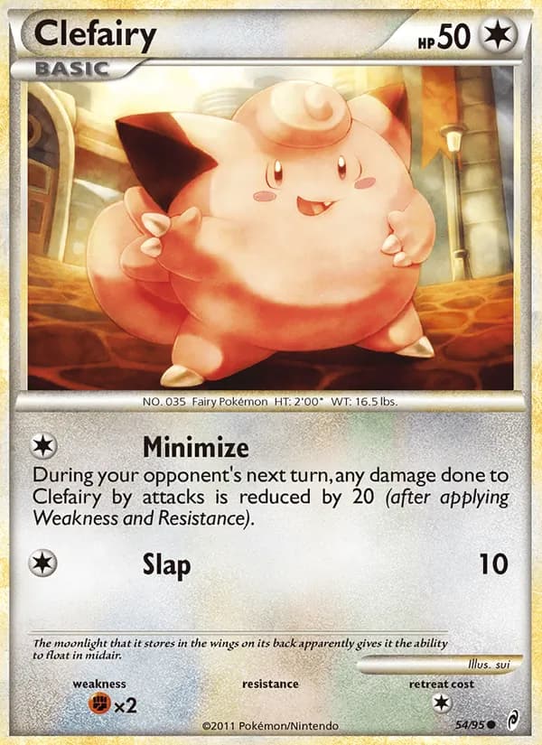 Clefairy 54/95, Call of Legends