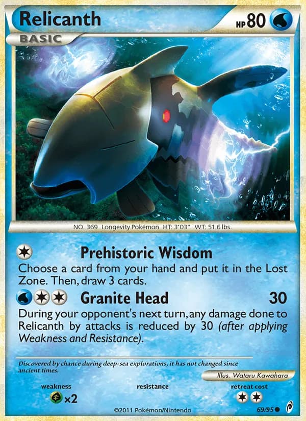 Relicanth 69/95, Call of Legends