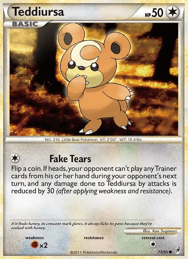 Teddiursa 73/95, Call of Legends
