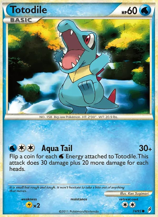 Totodile 74/95, Call of Legends