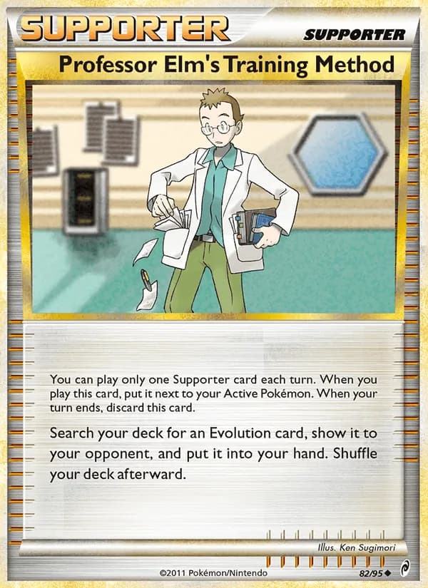 Professor Elm's Training Method 82/95, Call of Legends