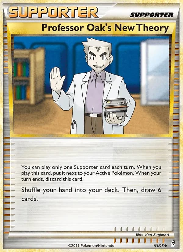 Professor Oak's New Theory 83/95, Call of Legends