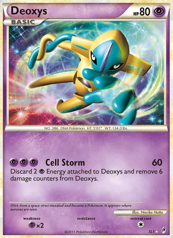 Deoxys SL1/95, Call of Legends