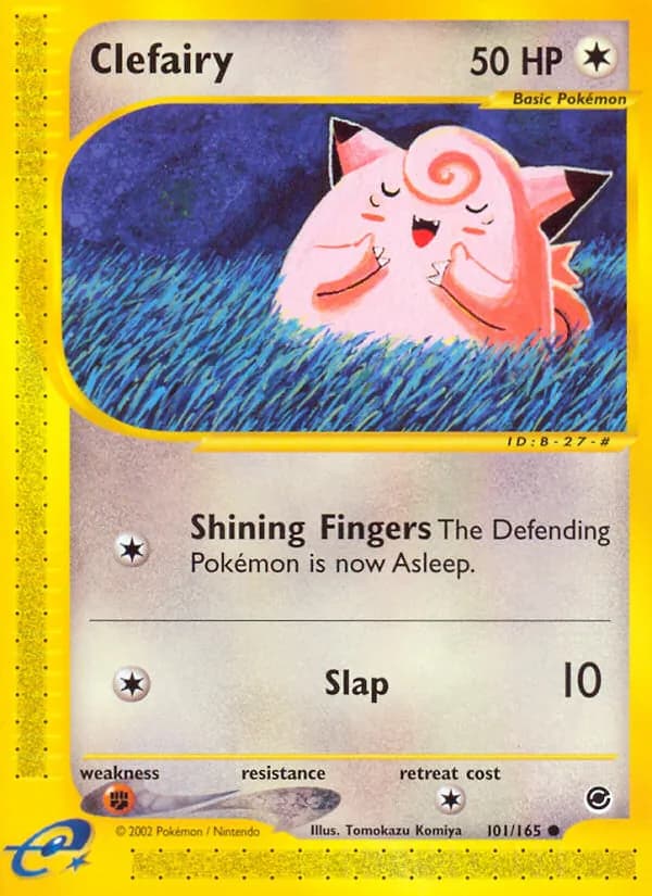 Clefairy 101/165, Expedition Base Set